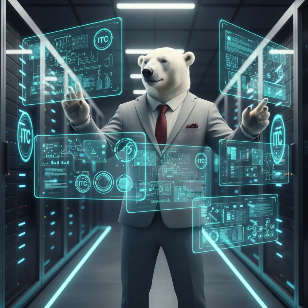 Pascal the polar bear, FactorIT's sustainability mascot